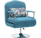 Swivel Chair as Sofa Bed for Samll Family Hospital Hotel