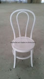 White Color Stackable Bentwood Chair for Sale