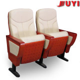 Red Conference Chair Manufactory Price 1024*690*580mm Wooden Fabric Conference Chair with Writing Tablet