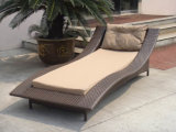 Outdoor Wood Furniture Lounge Bed Beach Chair (T500)