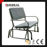 Orizeal Black Leisure Public Garden Bench Oz-C2017