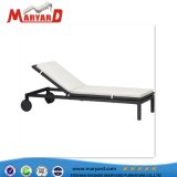 Morden White Sling Mesh Aluminium Outdoor Chaise Lounge with High Quality