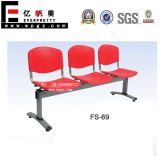 3-Seater Red Plastic Waiting Chair (SF-69)