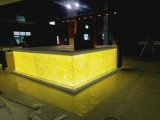 Artificial Translucent Stone LED Bar Counter Furniture Designs for Sale