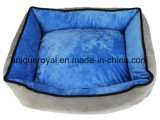 Square Polyester Soft and Warmful Pet Bed with Pad