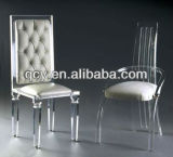 2017 Factory Wholesale Transparent Plastic Acrylic Dining Chiavari Chair