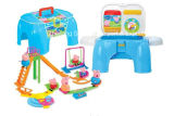 Stool Play Set Toy with Lovely Animal-Pig