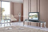 Modern Living Room Glass Top TV Rack