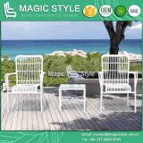 Round Wicker Dining Chair Patio Stackable Chair Outdoor Dining Chair (Magic Style)