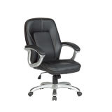 Comfortable Swivel Faux Leather Office Director Commercial Chair (Fs-8709b)
