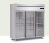 Commercial Vetical Refrigerated Cabinet with Three Glass Door