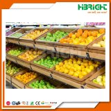 New PP Supermarket Fruit and Vegetable Display Rack