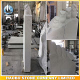 White Marble Headstone Angry Bird Design Monument