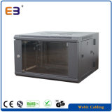 19 Inch Double Section Wall Mounted Network Cabinet for Network Solution Wall Network Rack