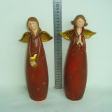 Wholesale Lovely Garden Ornaments Resin Angel Figurines for Home