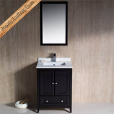 Fed-1066b Espresso Solid Wood Bathroom Vanity Single Sink Bath Cabinet