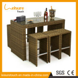 High Quality Leisure Patio Wicker Chair and Table Pub Modern Bar Bistro Rattan Outdoor Garden Furniture