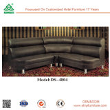 Home and Hotel Living Room Leather Sofa with Corner