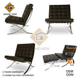 Dark Brown Genuine Leather Office Chair (GV-BC01)