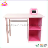 Wooden Study Desk, with Bookend and Storage Shelf (WO8G087)