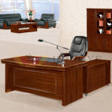 Walnut Furniture with Side Table Solid Wood Executive Desk (HY-D8716)