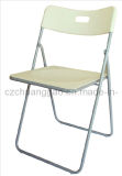 White Color Folding Plastic Chair