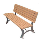 Wooden Plastic Compound Outdoor Garden Bench for Park
