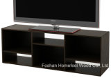 Simply Black Wooden Wide Bookcase and TV Stand (TVS12)
