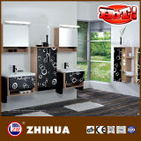 Flower Glossy Kitchen Cabinet (ZH-C878)