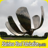 Custom Laser Cutting Abstract Sculpture in Stainless Steel Metal Decoration