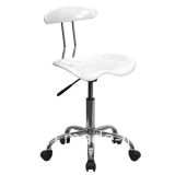 Commercial Used Round ABS Bar Chairs with Wheels Zs-A8101