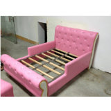 Bedroom Furniture/Children Furniture/Leather Living Room Kids Bed (BF-100)