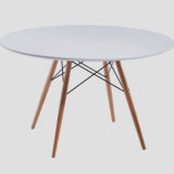 MID Century Modern Tower Round Table Bistro Table Black