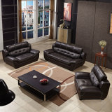 Modern Living Room 1+2+3 Genuine Leather Sofa