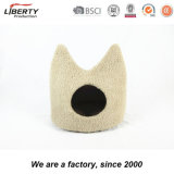 2018 New Design Microtec-Plush Fake Sherpa Plush SGS Dog Bed Pet House Warm Cat Bed