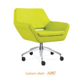 Fashionable Design Fabric Swivel Chair for Coffee Room