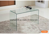 Hot Bending Clear Glass Moden Design Table