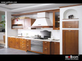 Welbom European Style Luxury Solid Wood Kitchen Cabinet Furniture