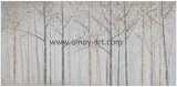 Handmade Modern Decorative Paintings Tree on Canvas for Home Decoration
