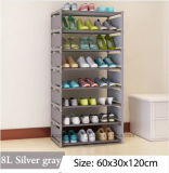 Shoe Cabinet Shoes Racks Storage Large Capacity Home Furniture DIY Simple Portable Shoe Rack (FS-06N)