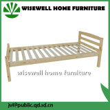 Pine Wood Single Bed Frame Furniture for Adult
