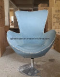 Boreal Europe Furniture Egg Chair Sitting Room Sofa Chair Classic Denim Single Person Sofa Chair Armrest Fabric (M-X3507)