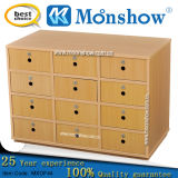 Wooden12 Drawers School Locker for Moonshow Office Furniture