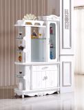 Wholesale Wall Wood Wine Cellar Cabinet with Beer Glass Rack