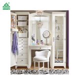 Bedroom Dressing Table Furniture Elegant Style Makeup Table with Mirror