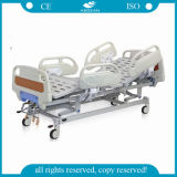 Three Cranks Cheap Price Hand Manual Operate Hospital Bed (AG-BYS004)