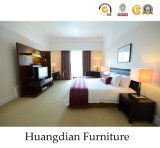 Chinese Suppliers Solid Wood Customized Hotel Bedroom Suite Furniture (HD029)
