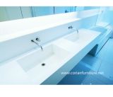 100% Acrylic Solid Surface Commericial Bathroom Basin