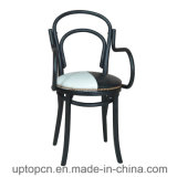 Antique Style Fashionable Metal Coffee Chair with Cushion (SP-MC069)