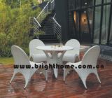 Round Marble Dining Table Set (Seagull Series) (BP-361)